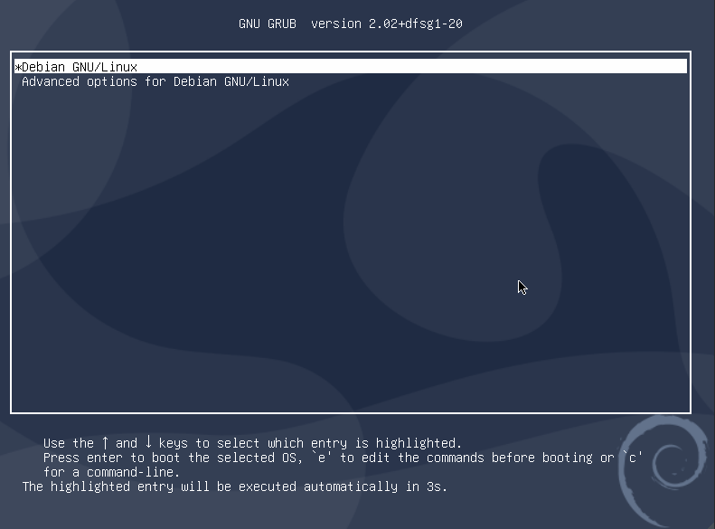 The Grub Boot loader